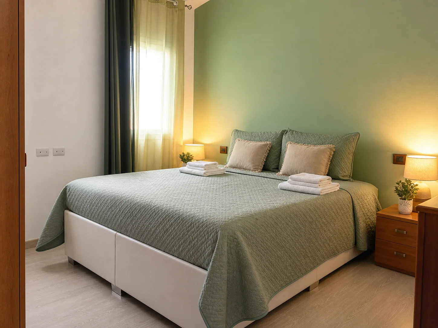 Camera matrimoniale di Spring's Flat